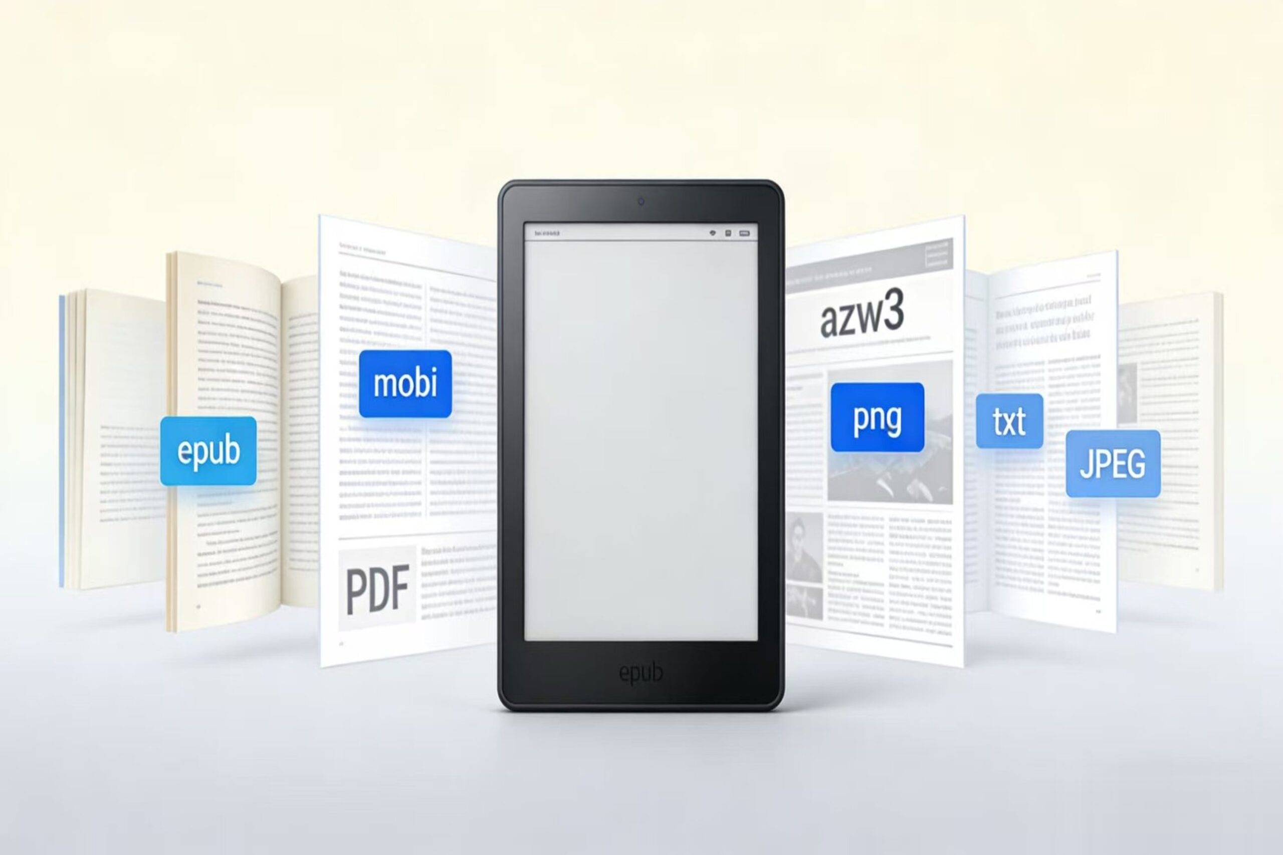 Fokus multi-format support for EPUB PDF MOBI and more
